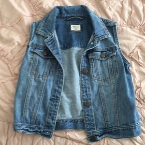 Gap kids jean vest